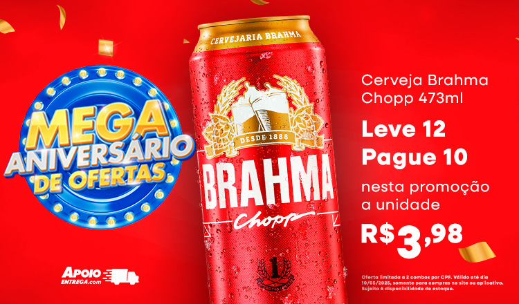 Cerveja Brahma Chopp 10/5